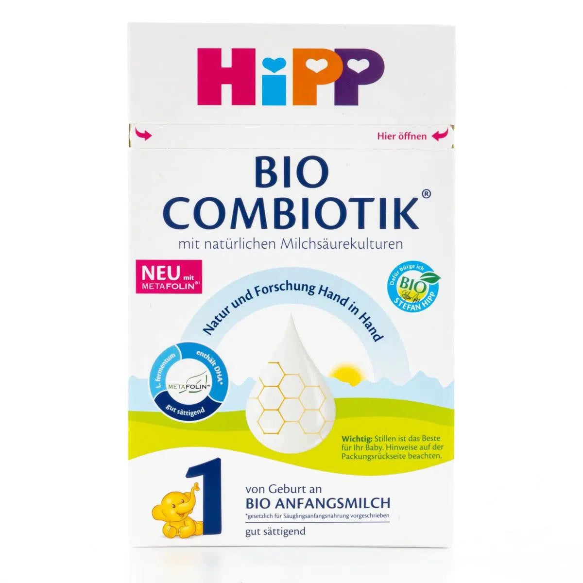 HiPP Stage 1 (0-6 Months) Organic Bio Combiotic Baby Formula 550G - Baby Chiara